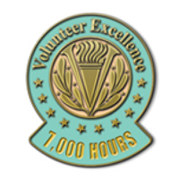 Volunteer Excellence - 7000 Hours